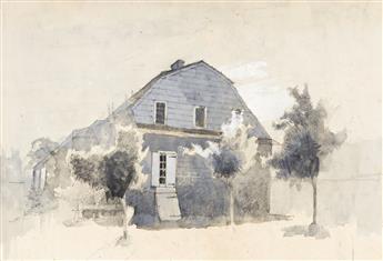 EMIL CARLSEN Study of a House.